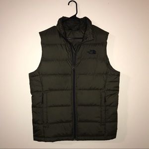 The North Face Down Vest - Green - Medium
